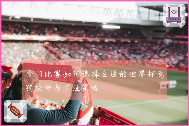 冷门比赛如何选择合适的世界杯竞猜软件与下注策略